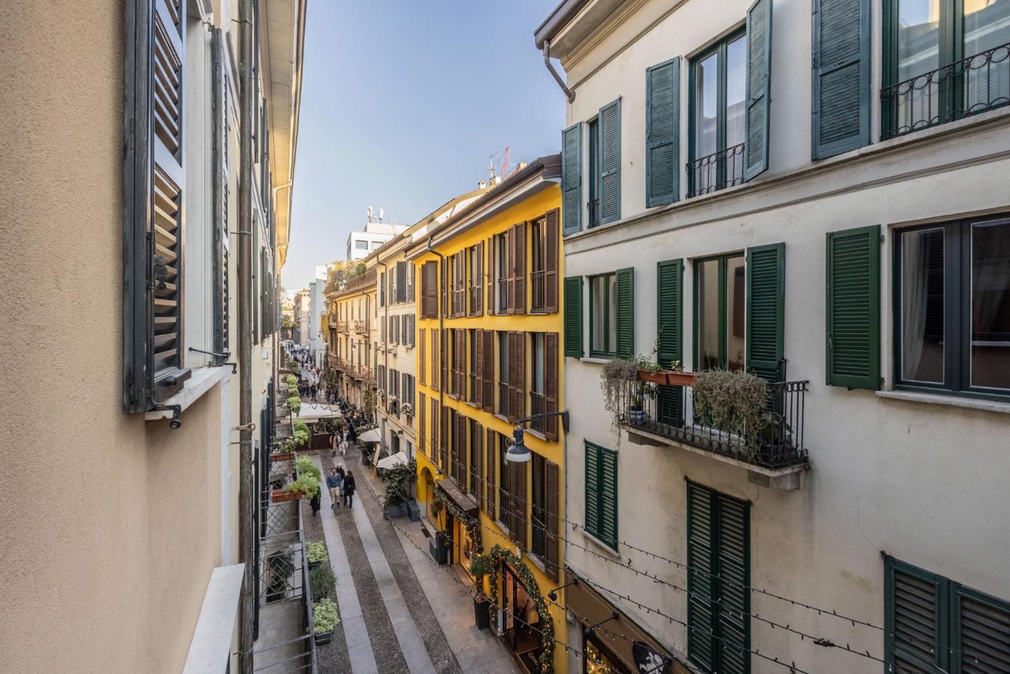 Brera Vicolo Fiori Daire Milano Dış mekan fotoğraf